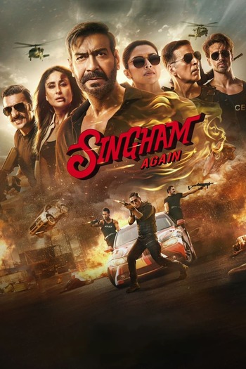 Singham Again 2024 V2 Hindi Movie 1080p 720p 480p HDTC x264 HEVC