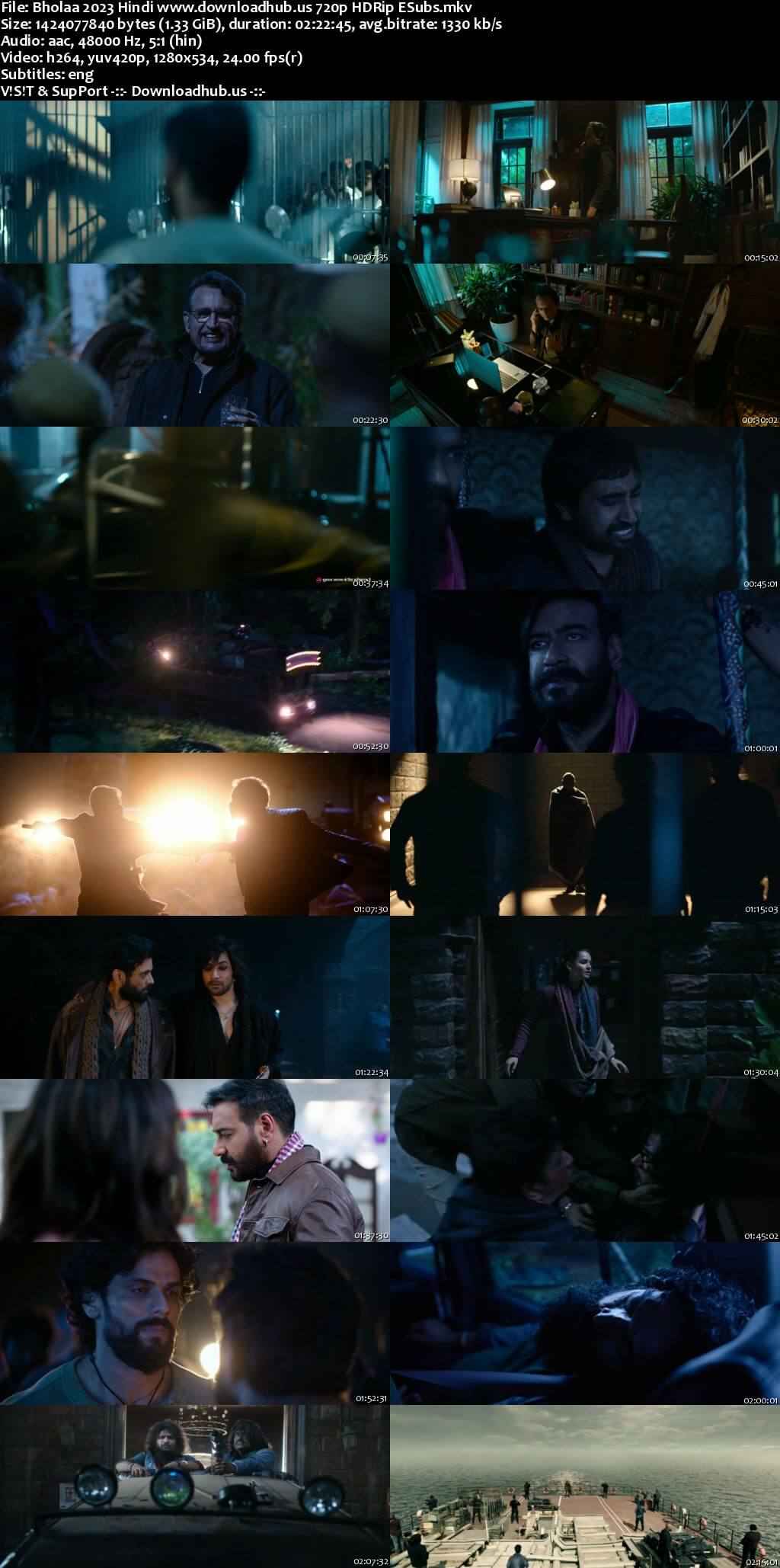 Bholaa 2023 Hindi 1080p 720p 480p HDRip ESubs HEVC Bholaa 2023 Hindi 1080p 720p 480p HDRip ESubs HEVC