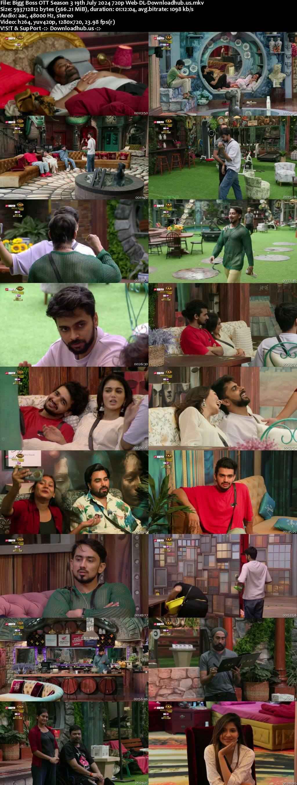 Bigg Boss OTT Season 3 19 July 2024 Episode 29 Web-DL 720p 480p Bigg Boss OTT Season 3 19 July 2024 Episode 29 Web-DL 720p 480p