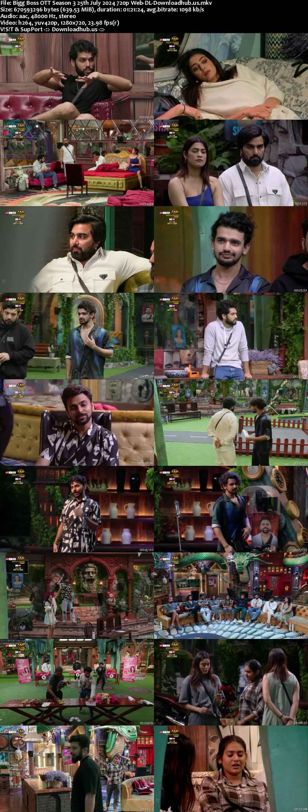 Bigg Boss OTT Season 3 25 July 2024 Episode 35 Web-DL 720p 480p Bigg Boss OTT Season 3 25 July 2024 Episode 35 Web-DL 720p 480p