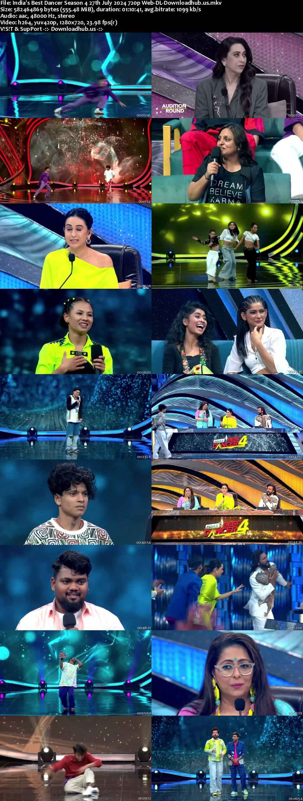 India's Best Dancer Season 4 27 July 2024 Episode 05 Web-DL 720p 480p India's Best Dancer Season 4 27 July 2024 Episode 05 Web-DL 720p 480p
