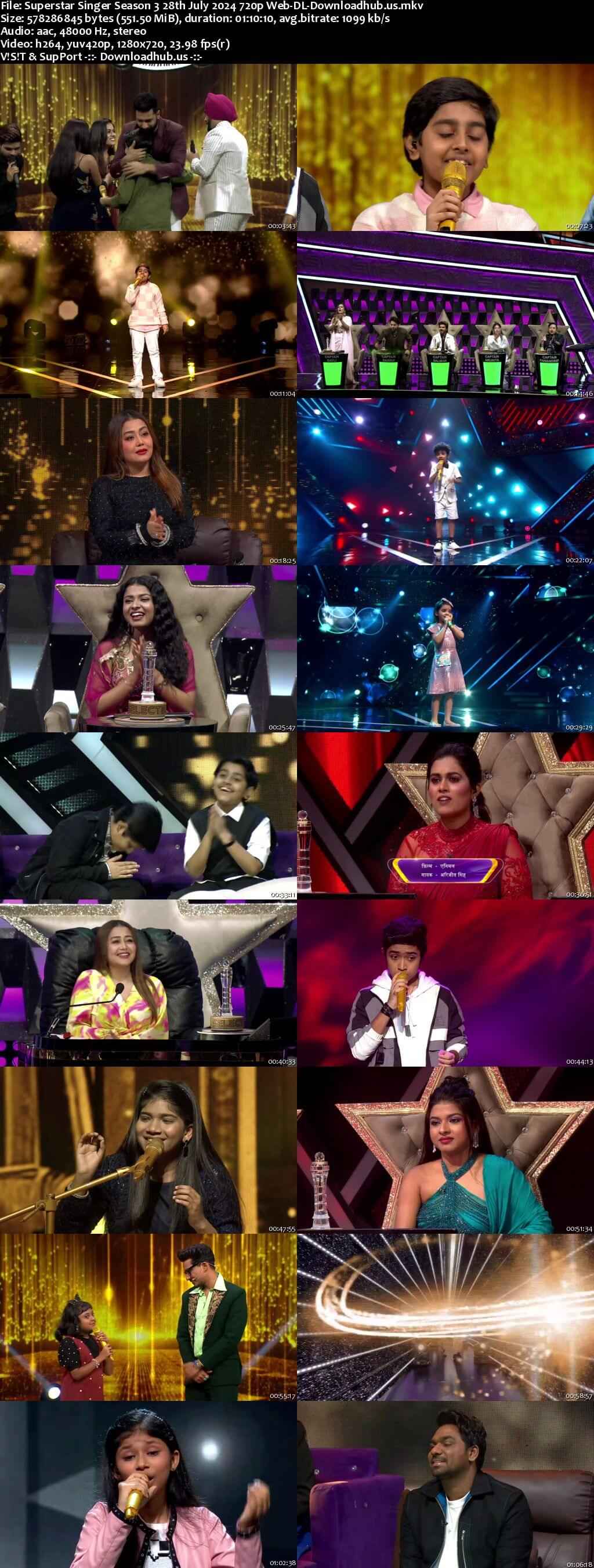 Superstar Singer Season 3 28 July 2024 Episode 40 Web-DL 720p 480p Superstar Singer Season 3 28 July 2024 Episode 40 Web-DL 720p 480p