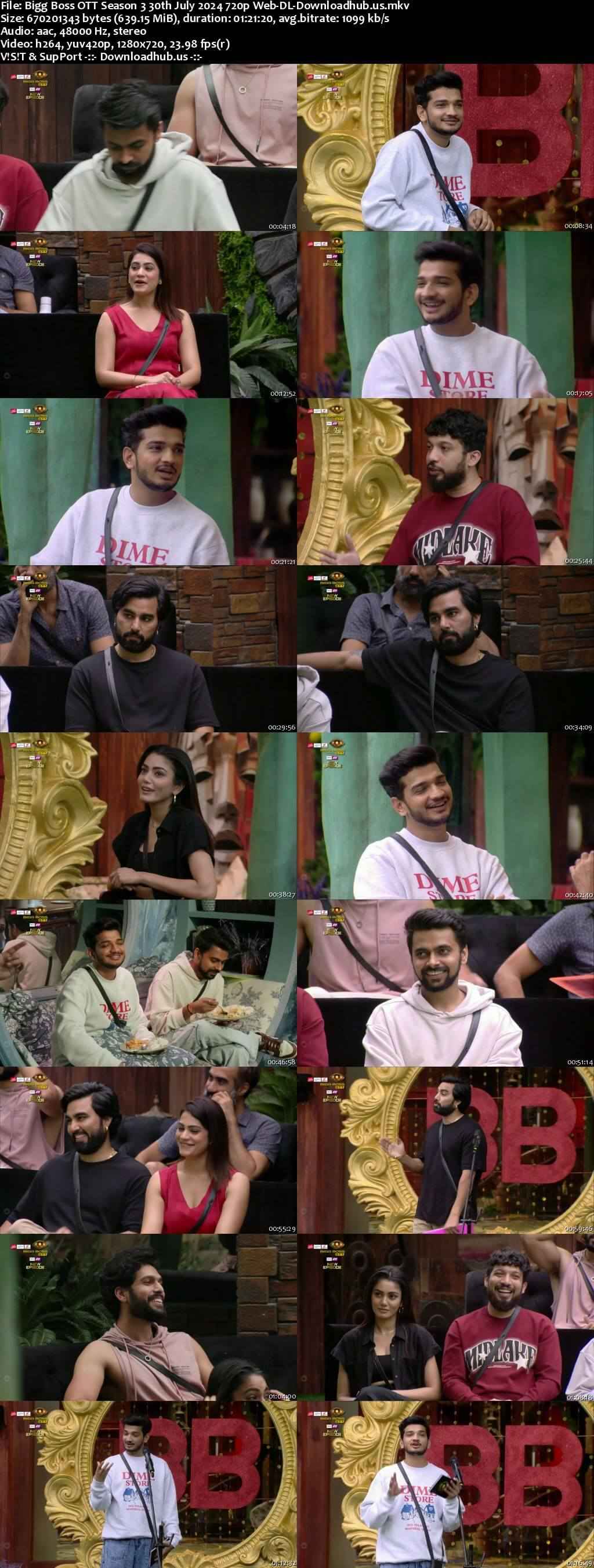 Bigg Boss OTT Season 3 30 July 2024 Episode 40 Web-DL 720p 480p Bigg Boss OTT Season 3 30 July 2024 Episode 40 Web-DL 720p 480p