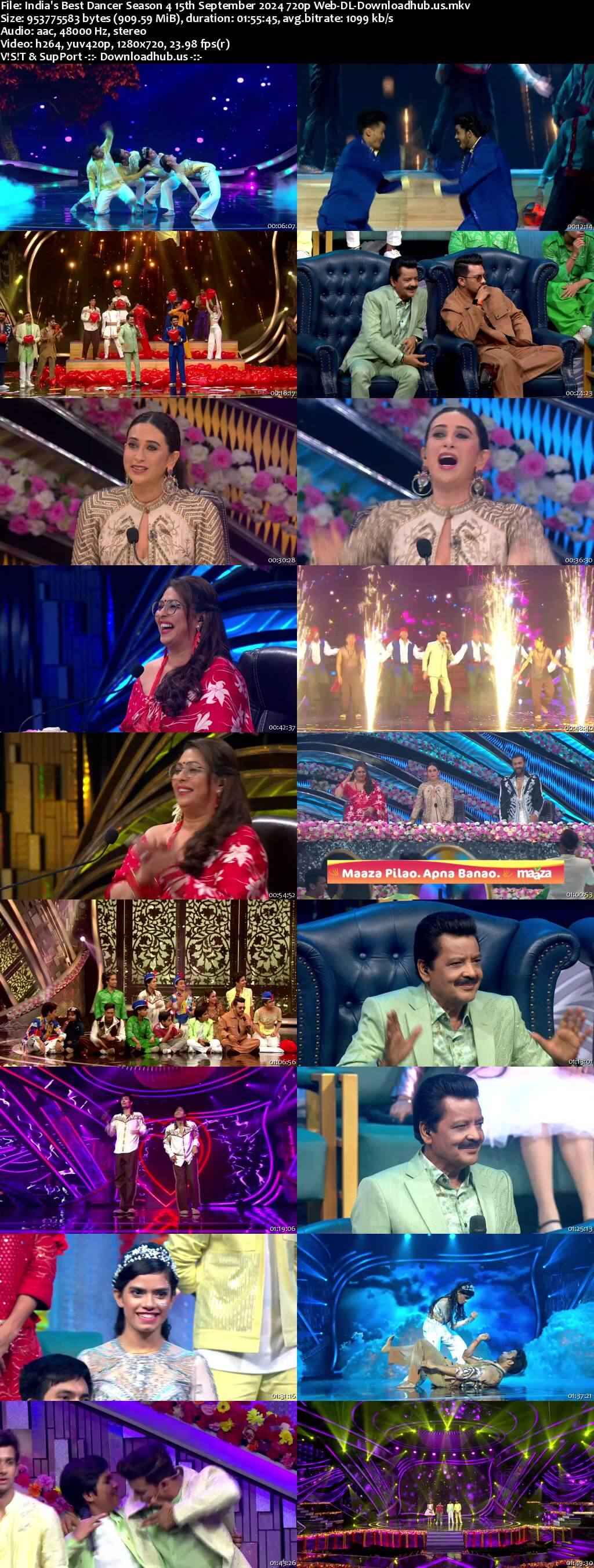 India's Best Dancer Season 4 15 September 2024 Episode 20 Web-DL 720p 480p India's Best Dancer Season 4 15 September 2024 Episode 20 Web-DL 720p 480p