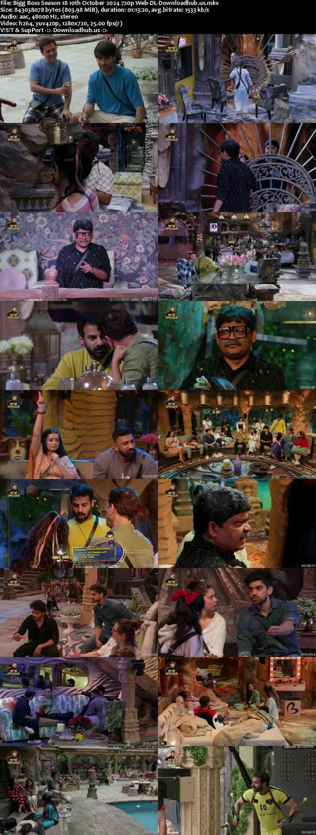 Bigg Boss Season 18 10 October 2024 Episode 5 Web-DL 720p 480p Bigg Boss Season 18 10 October 2024 Episode 5 Web-DL 720p 480p