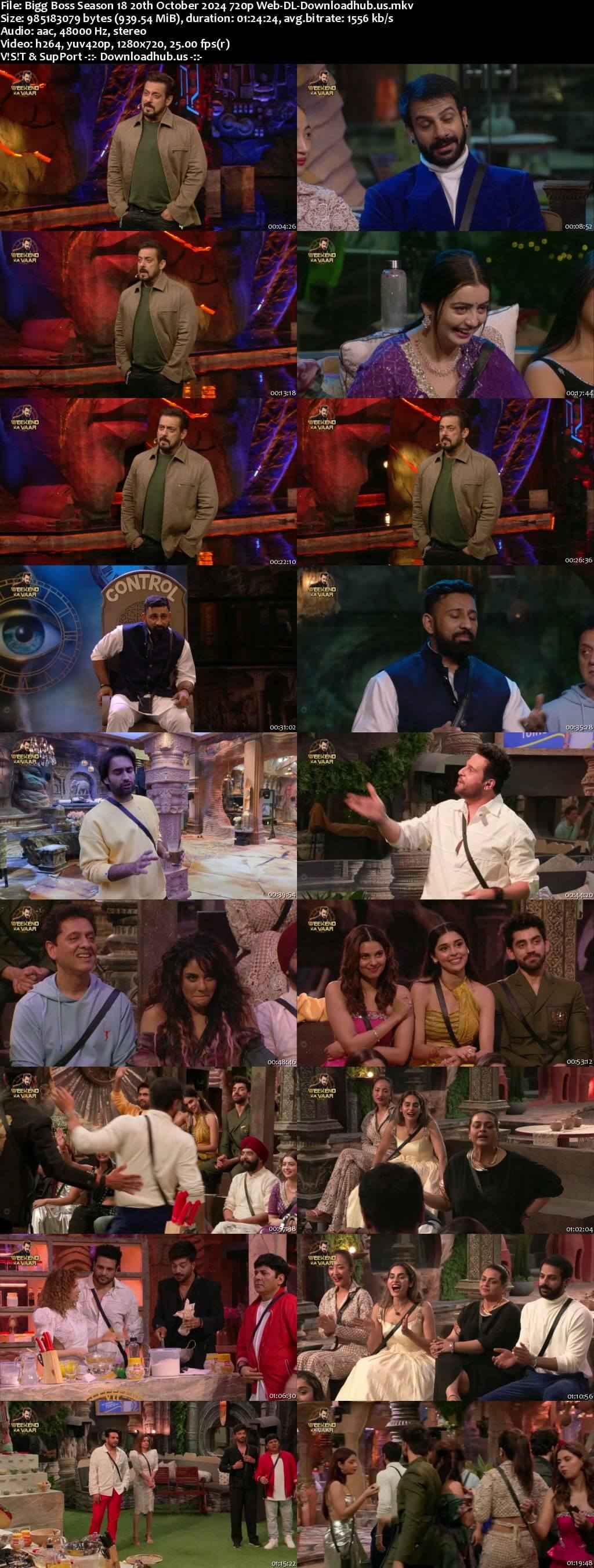 Bigg Boss Season 18 20 October 2024 Episode 15 Web-DL 720p 480p Bigg Boss Season 18 20 October 2024 Episode 15 Web-DL 720p 480p