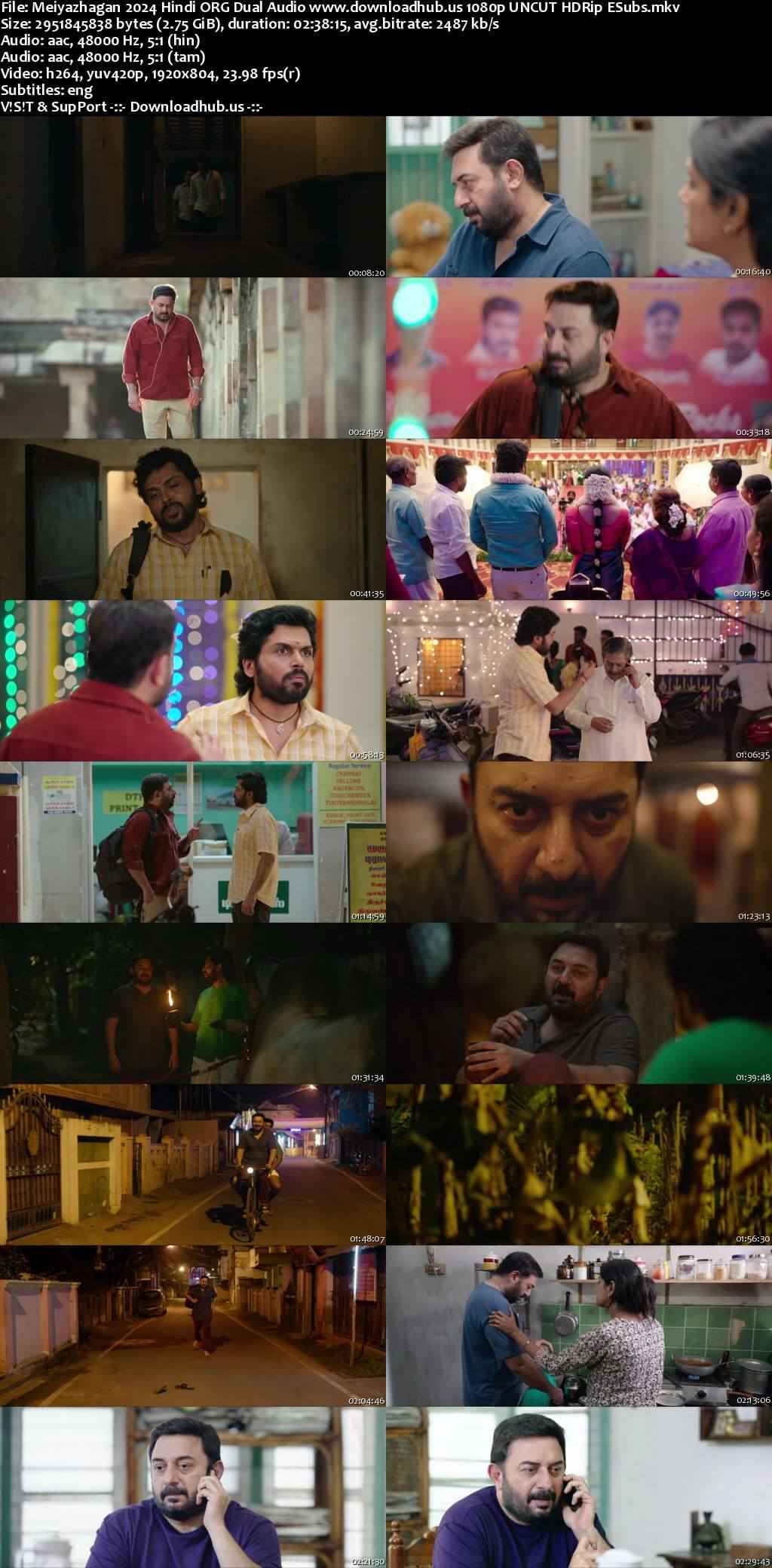 Meiyazhagan 2024 Hindi ORG Dual Audio Movie DD5.1 1080p 720p 480p UNCUT HDRip ESubs x264 HEVC Meiyazhagan 2024 Hindi ORG Dual Audio Movie DD5.1 1080p 720p 480p UNCUT HDRip ESubs x264 HEVC