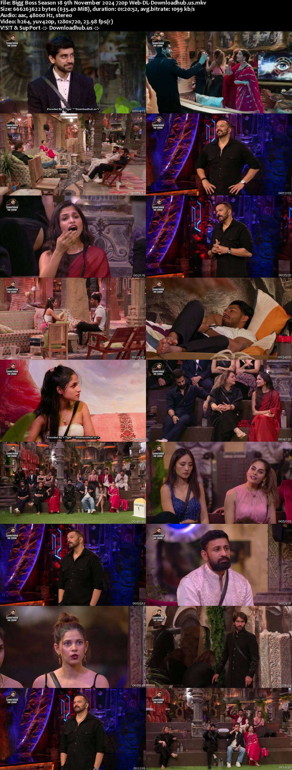 Bigg Boss Season 18 9 November 2024 Episode 35 Web-DL 720p 480p