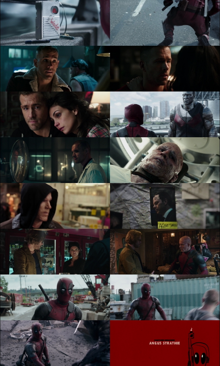 Deadpool 2016 Hindi ORG Dual Audio Movie DD5.1 1080p 720p 480p BluRay ESubs x264 HEVC