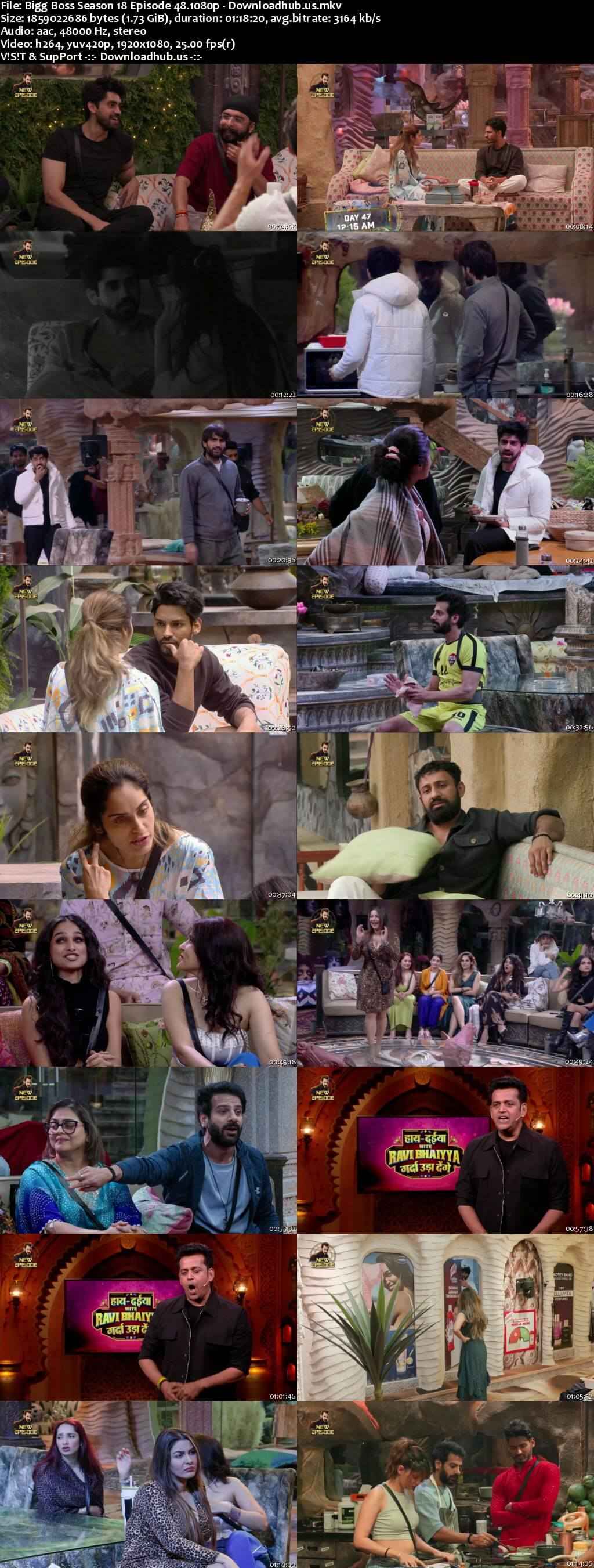 Bigg Boss Season 18 22 November 2024 Episode 48 Web-DL 720p 480p