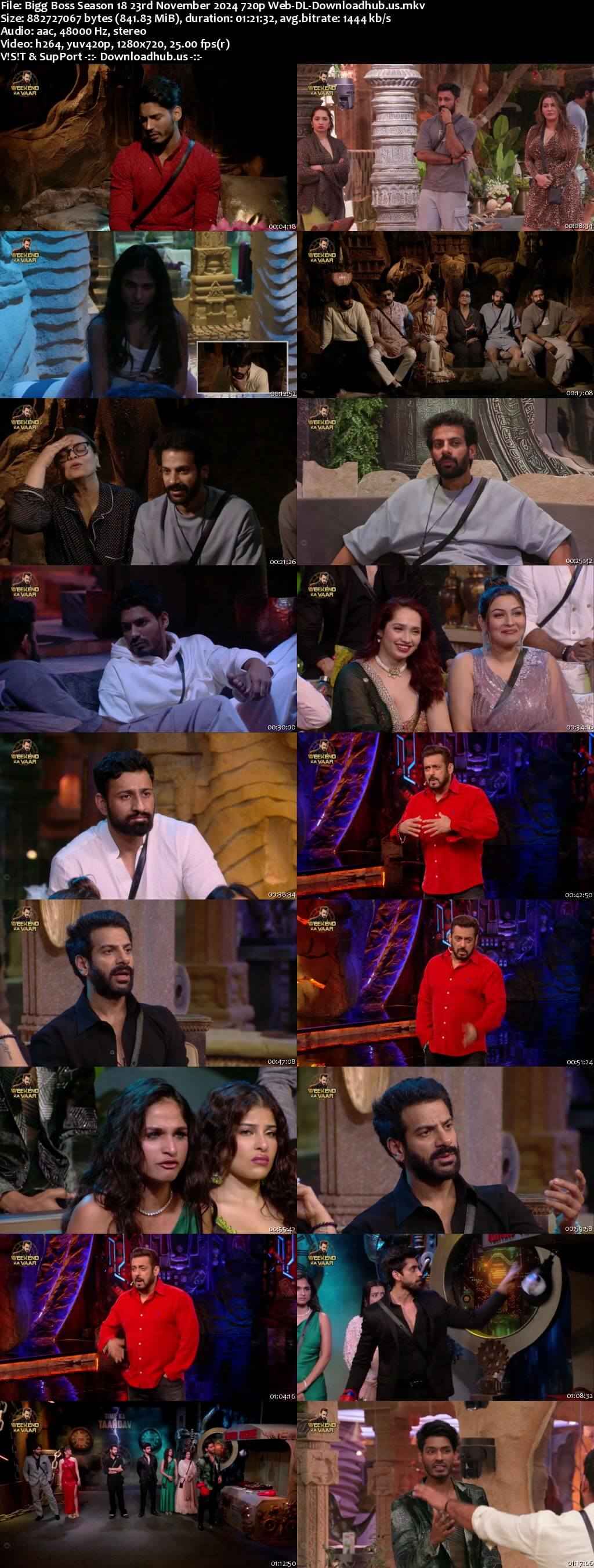 Bigg Boss Season 18 29 November 2024 Episode 49 Web-DL 720p 480p