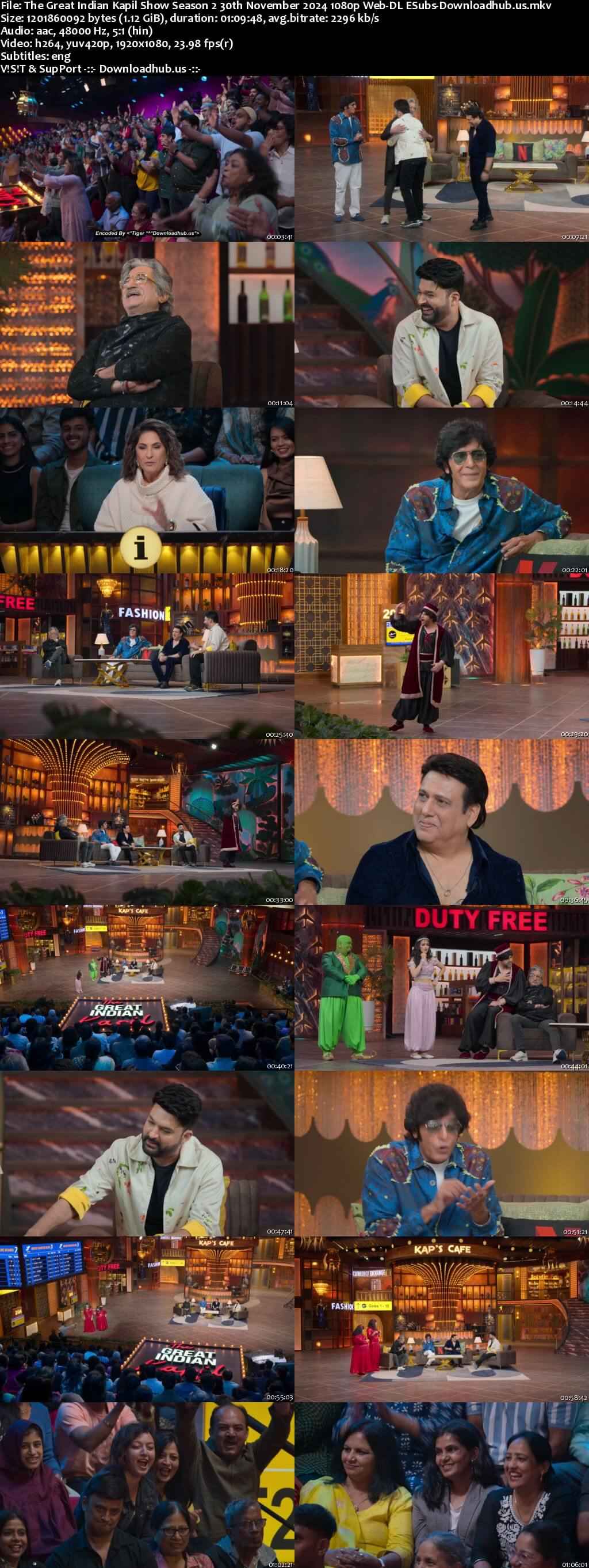 The Great Indian Kapil Show Season 2 30 November 2024 Episode 11 Web-DL 720p 480p