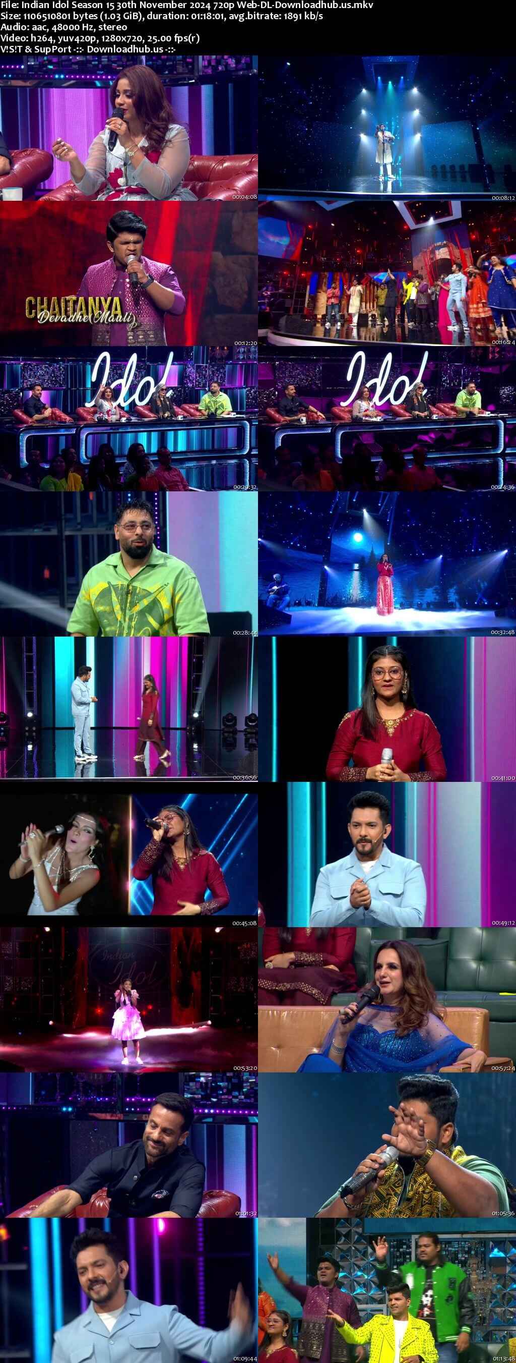 Indian Idol Season 15 30 November 2024 Episode 11 Web-DL 720p 480p Indian Idol Season 15 30 November 2024 Episode 11 Web-DL 720p 480p