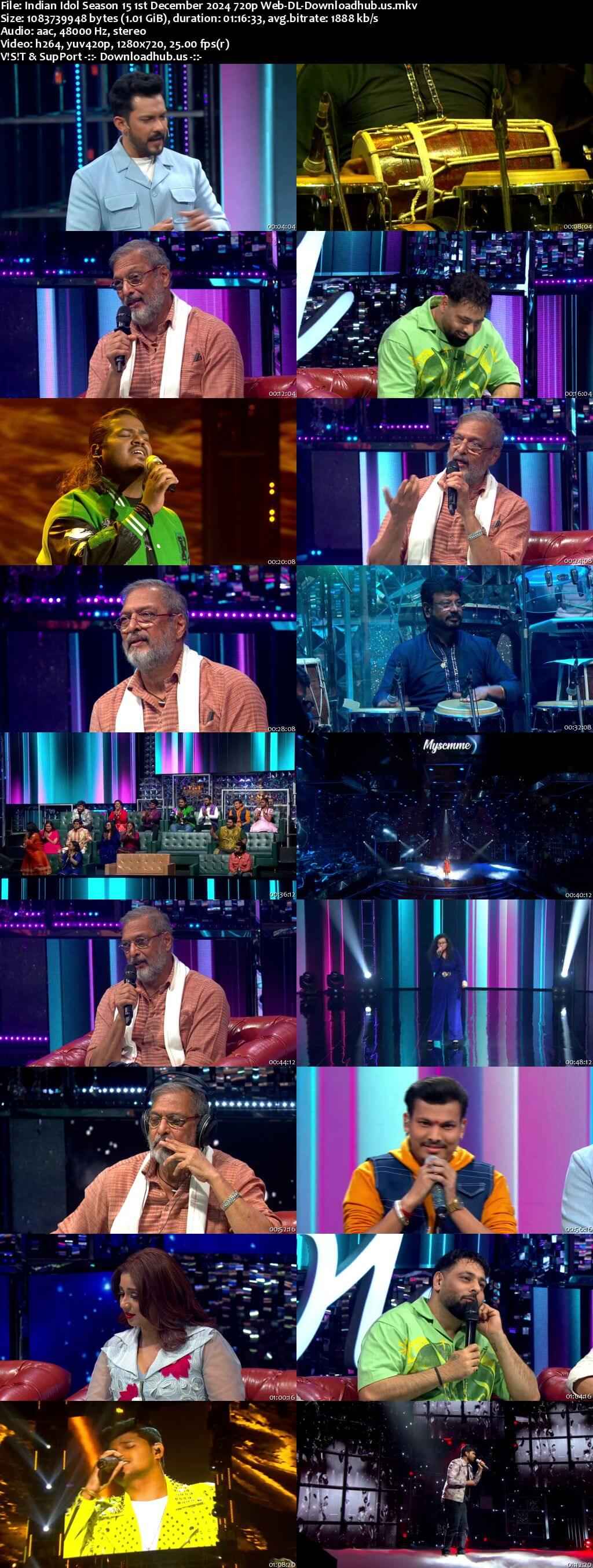 Indian Idol Season 15 1 December 2024 Episode 12 Web-DL 720p 480p Indian Idol Season 15 1 December 2024 Episode 12 Web-DL 720p 480p