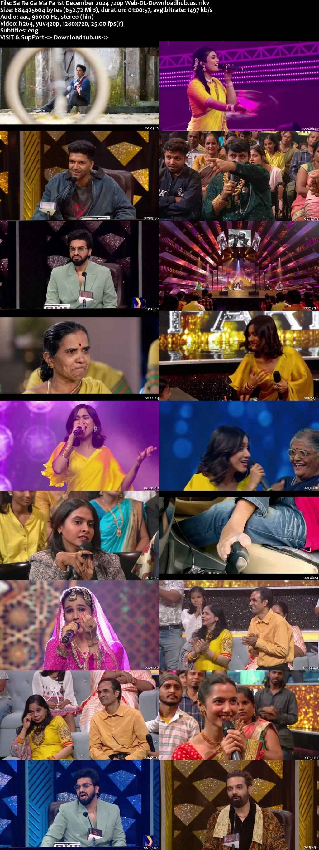Sa Re Ga Ma Pa 1 December 2024 Episode 23 Web-DL 720p 480p