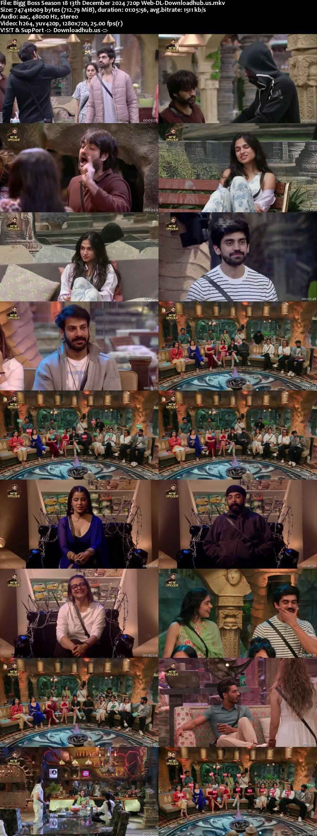 Bigg Boss Season 18 13 December 2024 Episode 69 Web-DL 720p 480p Bigg Boss Season 18 13 December 2024 Episode 69 Web-DL 720p 480p