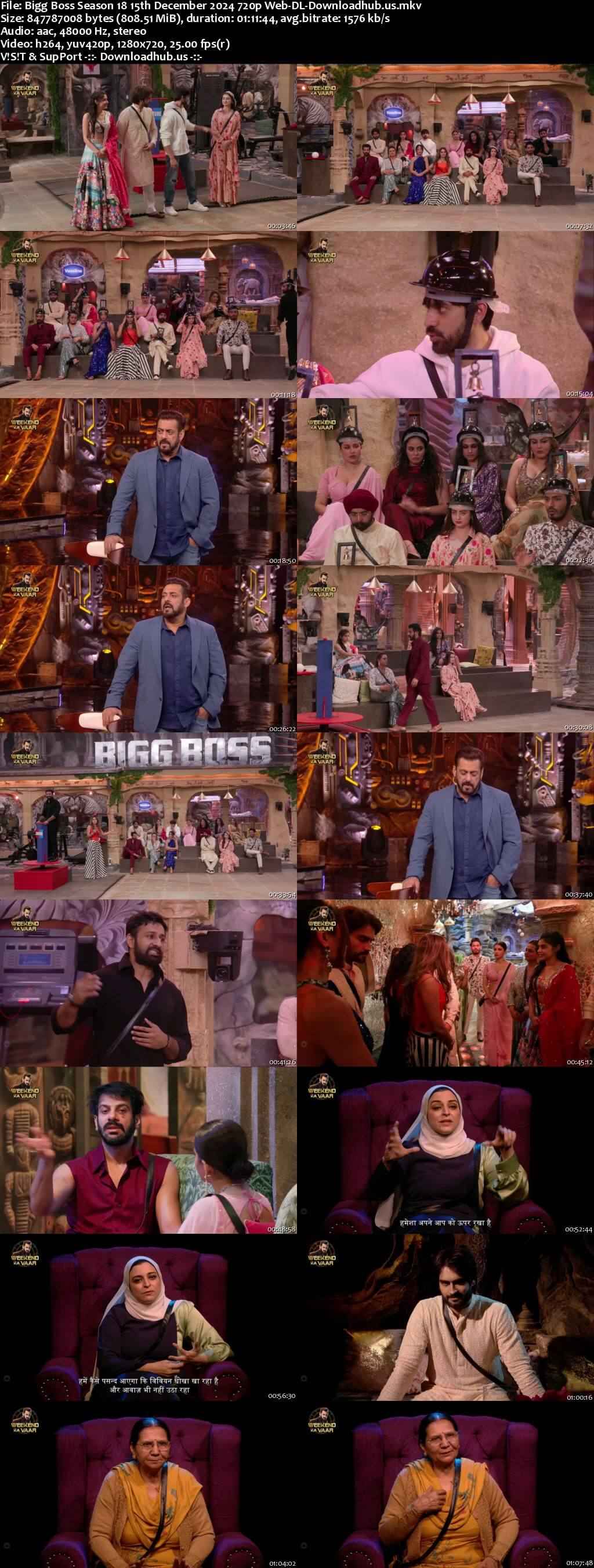 Bigg Boss Season 18 15 December 2024 Episode 71 Web-DL 720p 480p Bigg Boss Season 18 15 December 2024 Episode 71 Web-DL 720p 480p