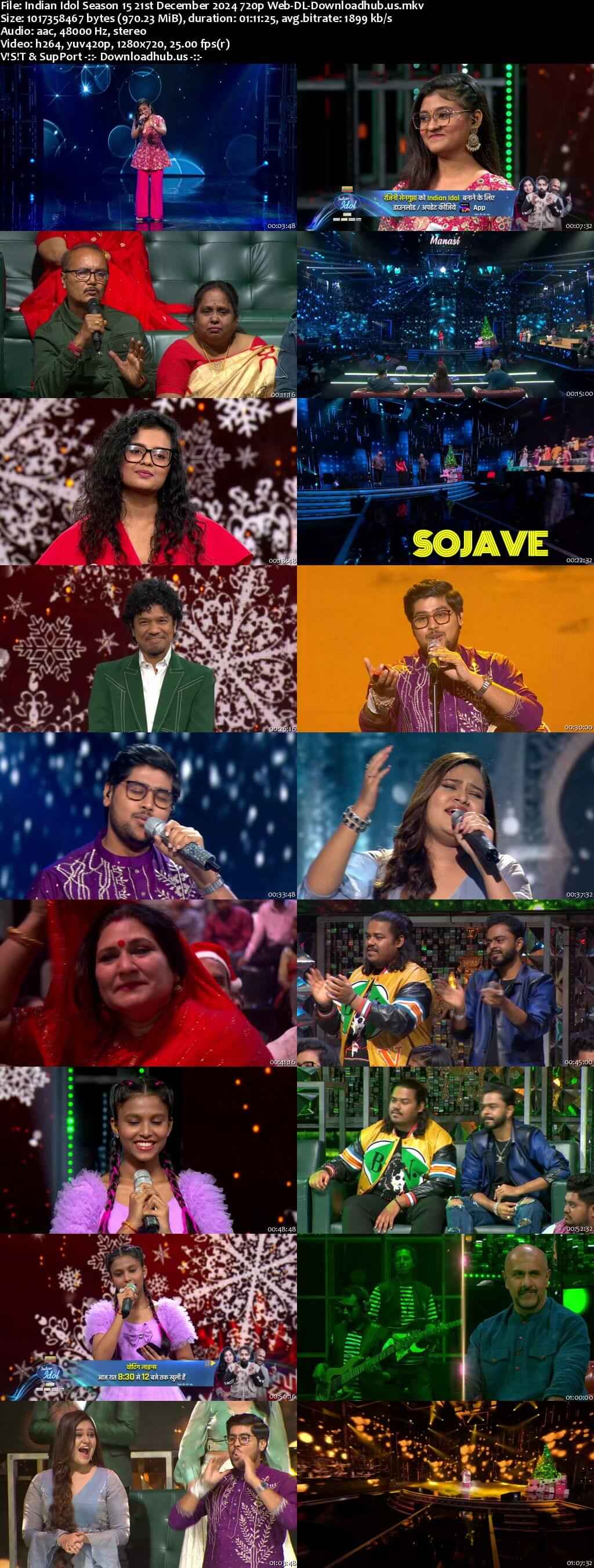 Indian Idol Season 15 21 December 2024 Episode 17 Web-DL 720p 480p Indian Idol Season 15 21 December 2024 Episode 17 Web-DL 720p 480p