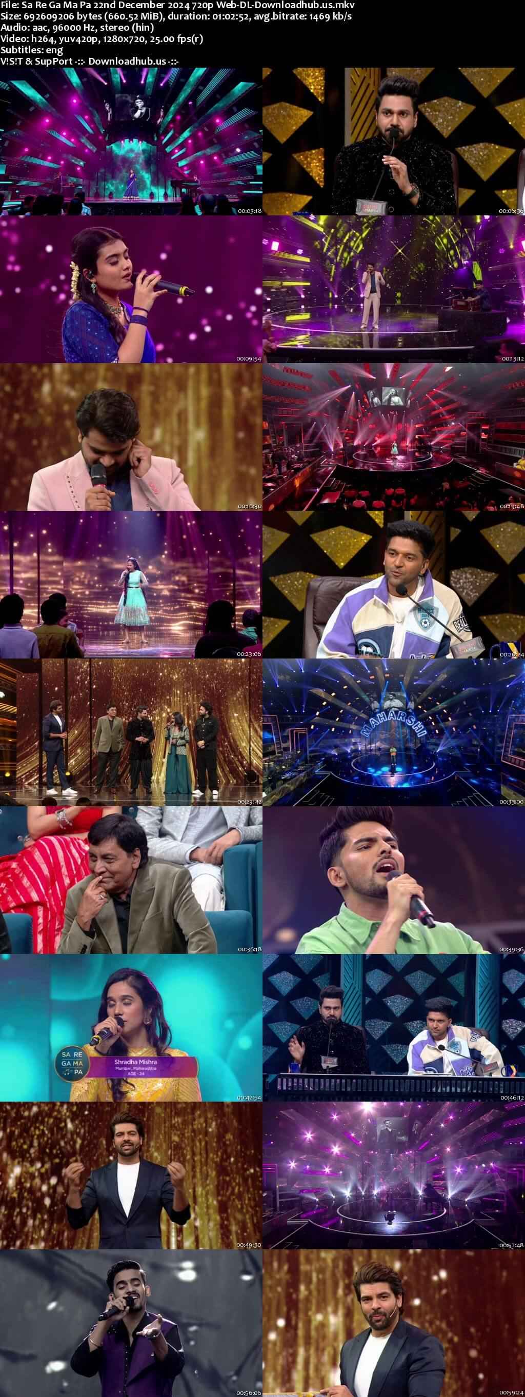 Sa Re Ga Ma Pa 22 December 2024 Episode 29 Web-DL 720p 480p