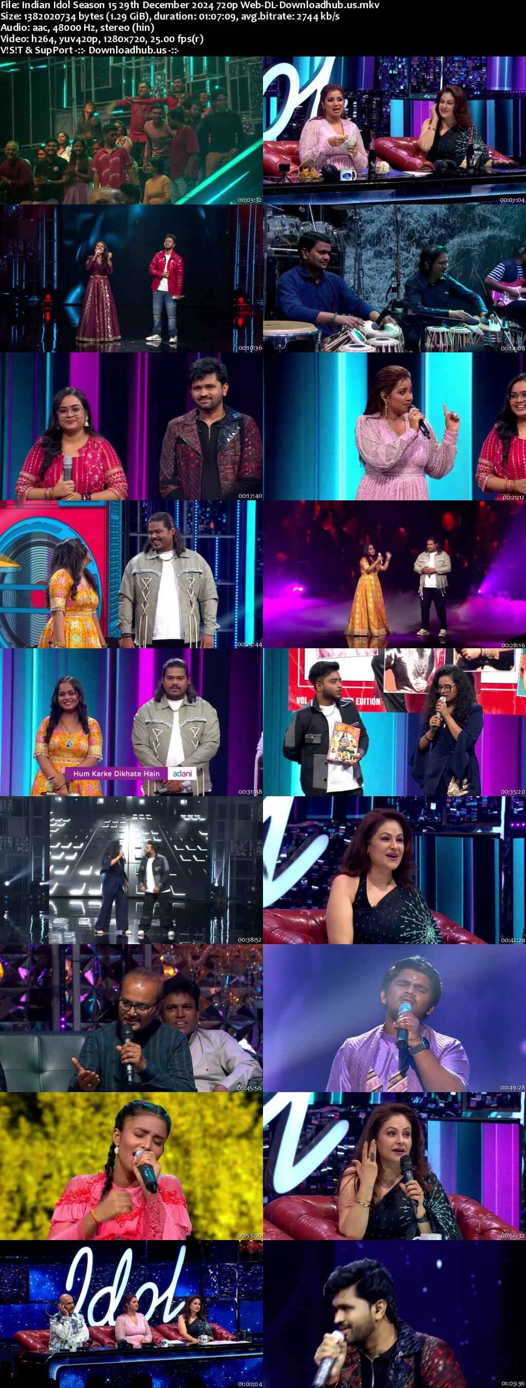 Indian Idol Season 15 29 December 2024 Episode 20 Web-DL 720p 480p Indian Idol Season 15 29 December 2024 Episode 20 Web-DL 720p 480p