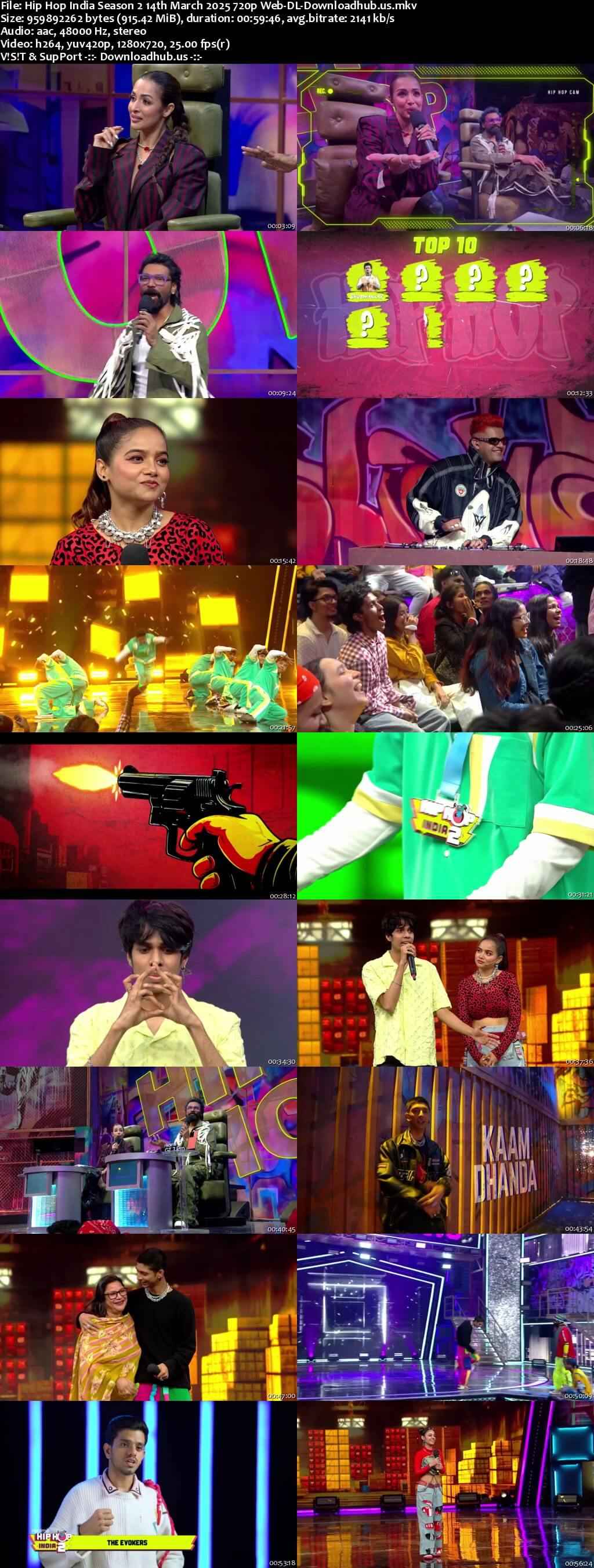 Hip Hop India Season 2 14 March 2025 Episode 1 Web-DL 720p 480p