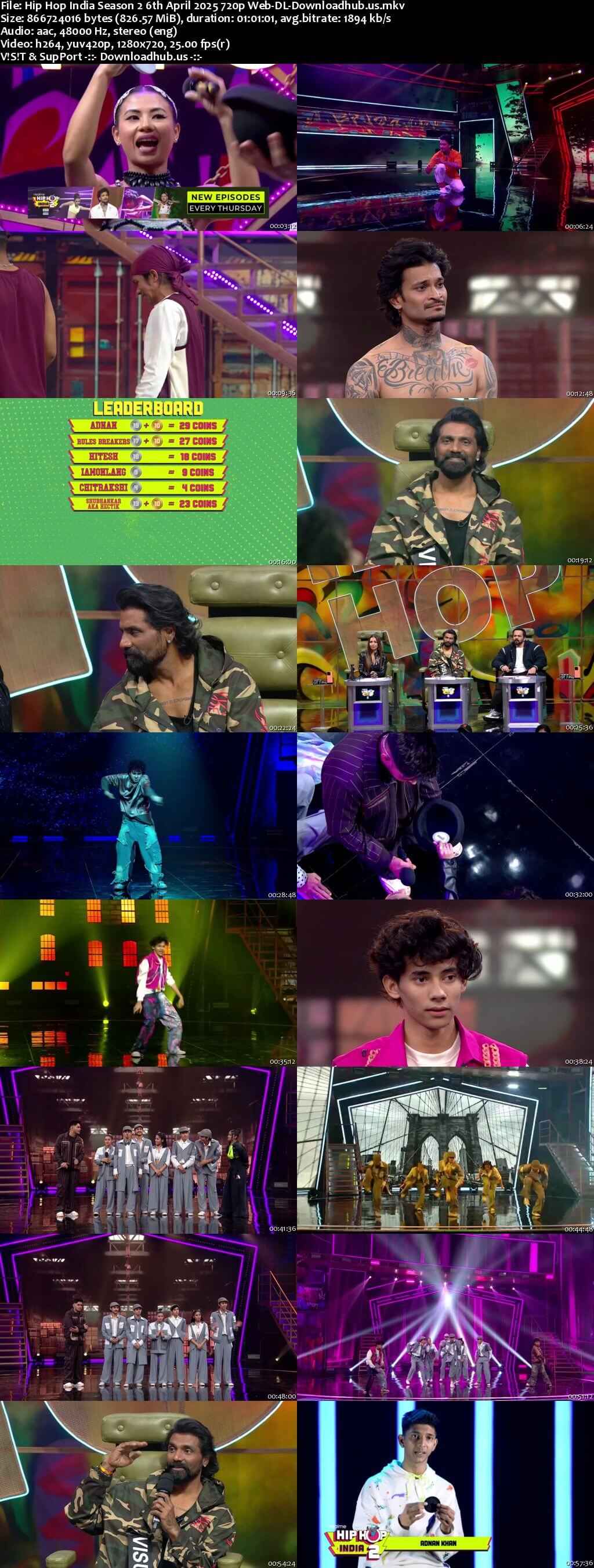 Hip Hop India Season 2 6 April 2025 Episode 8 Web-DL 720p 480p Hip Hop India Season 2 6 April 2025 Episode 8 Web-DL 720p 480p