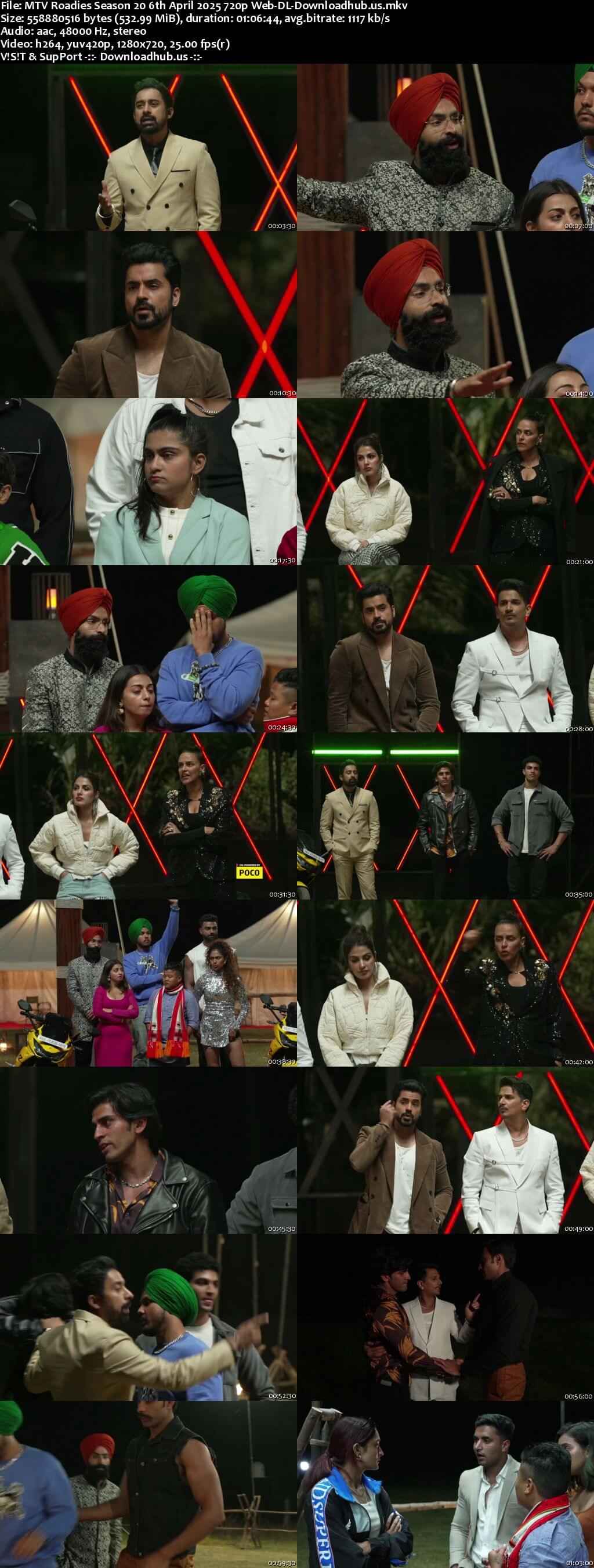 MTV Roadies Season 20 6 April 2025 Episode 26 Web-DL 720p 480p MTV Roadies Season 20 6 April 2025 Episode 26 Web-DL 720p 480p