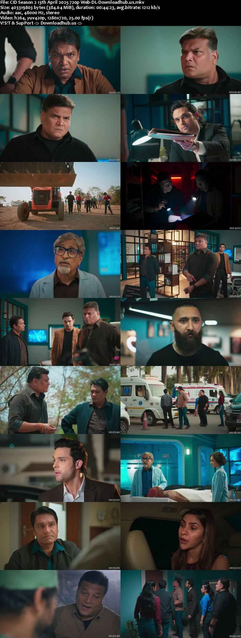 CID Season 2 13 April 2025 Episode 34 Web-DL 720p 480p CID Season 2 13 April 2025 Episode 34 Web-DL 720p 480p