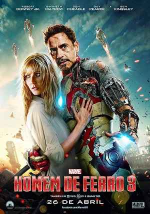 Iron Man Three 2013 Hindi ORG Dual Audio Movie DD5.1 1080p 720p 480p BluRay x264 ESubs