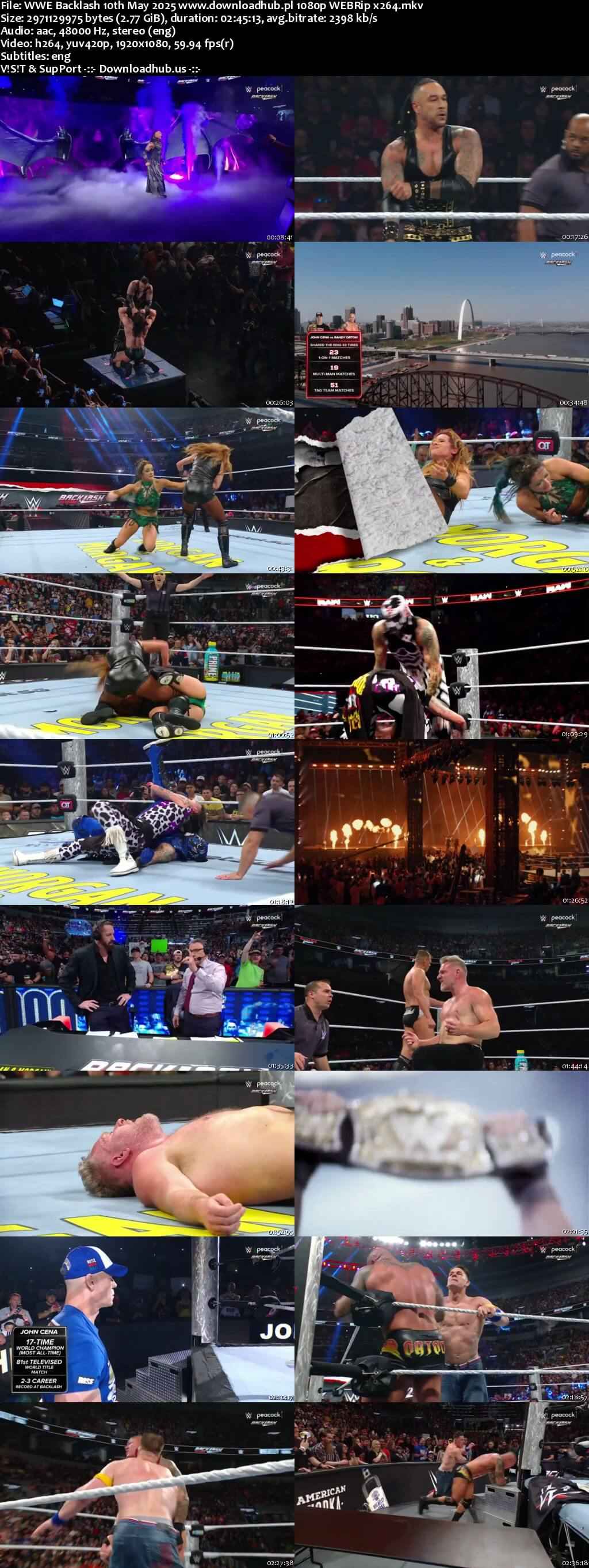 WWE Backlash 10th May 2025 PPV 1080p 720p 480p WEBRip ESubs x264 WWE Backlash 10th May 2025 PPV 1080p 720p 480p WEBRip ESubs x264