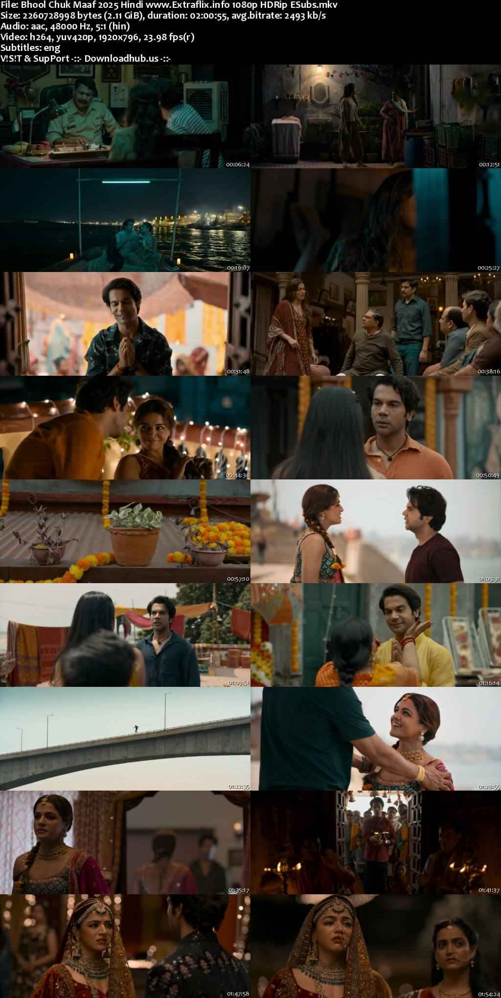 Bhool Chuk Maaf 2025 Hindi Movie DD5.1 4k 1080p 720p 480p HDRip ESubs x264 HEVC Bhool Chuk Maaf 2025 Hindi Movie DD5.1 4k 1080p 720p 480p HDRip ESubs x264 HEVC