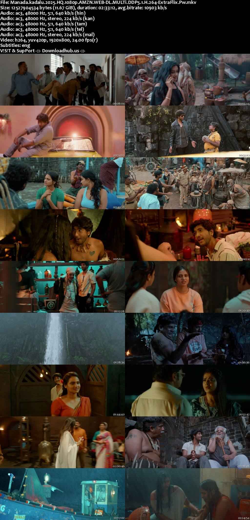 Manada Kadalu 2025 Hindi ORG Dual Audio Movie DD5.1 1080p 720p 480p UNCUT HDRip ESubs HEVC