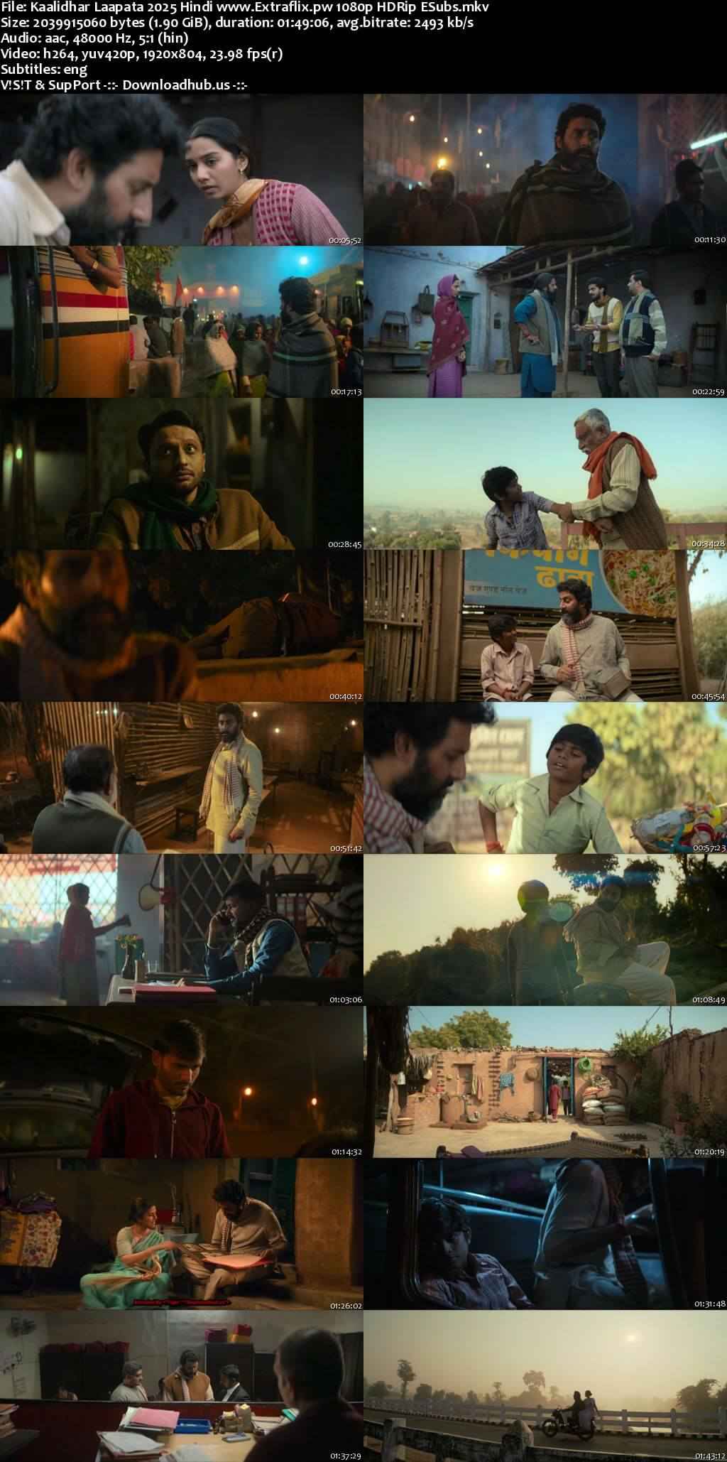 Kaalidhar Laapata 2025 Hindi Movie DD5.1 4k 1080p 720p 480p HDRip ESubs x264 HEVC