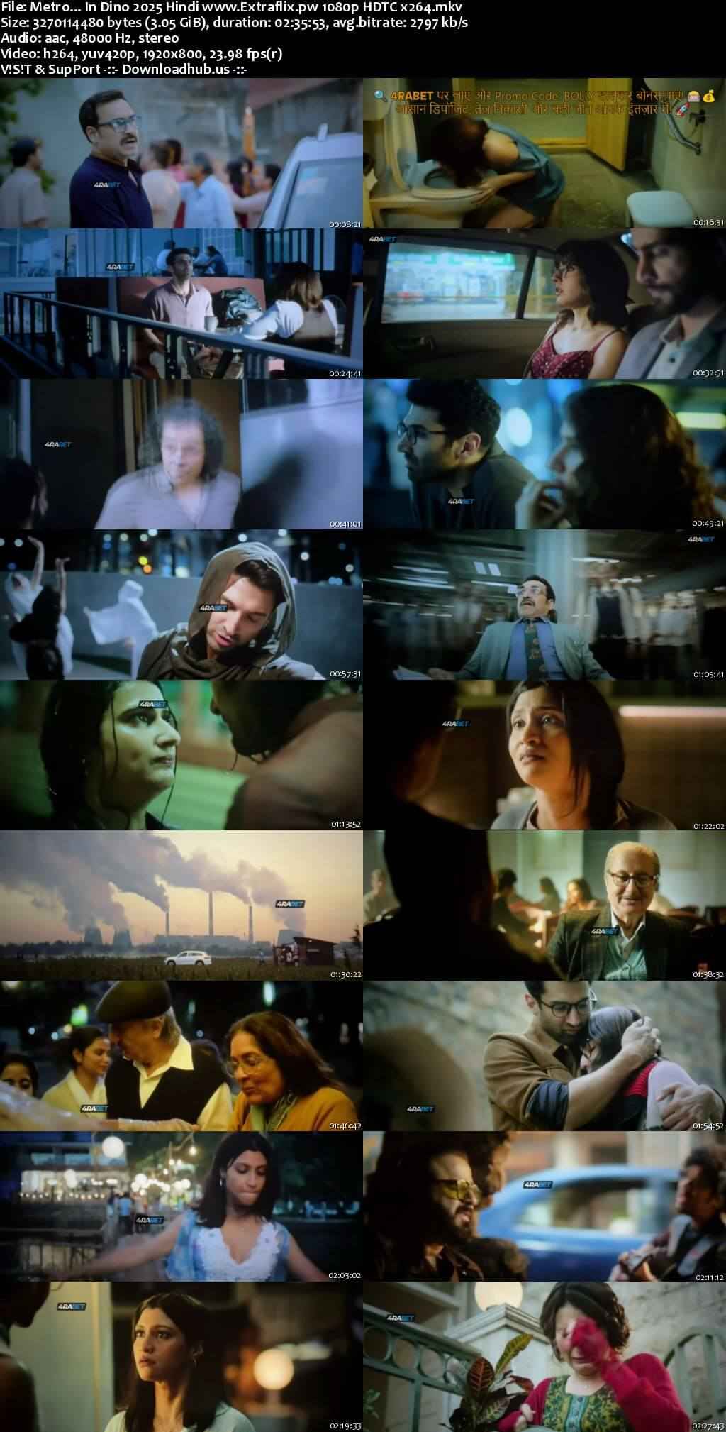 Metro... In Dino 2025 Hindi Movie 1080p 720p 480p HDTC x264 HEVC Metro... In Dino 2025 Hindi Movie 1080p 720p 480p HDTC x264 HEVC