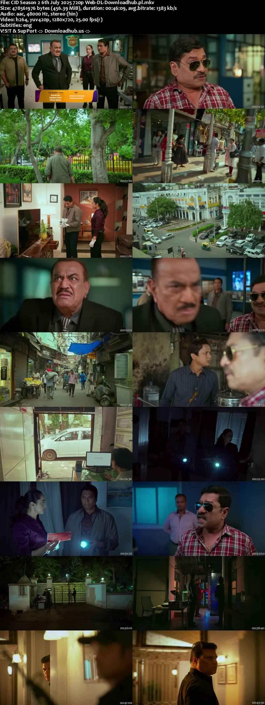 CID Season 2 6 July 2025 Episode 58 Web-DL 720p 480p