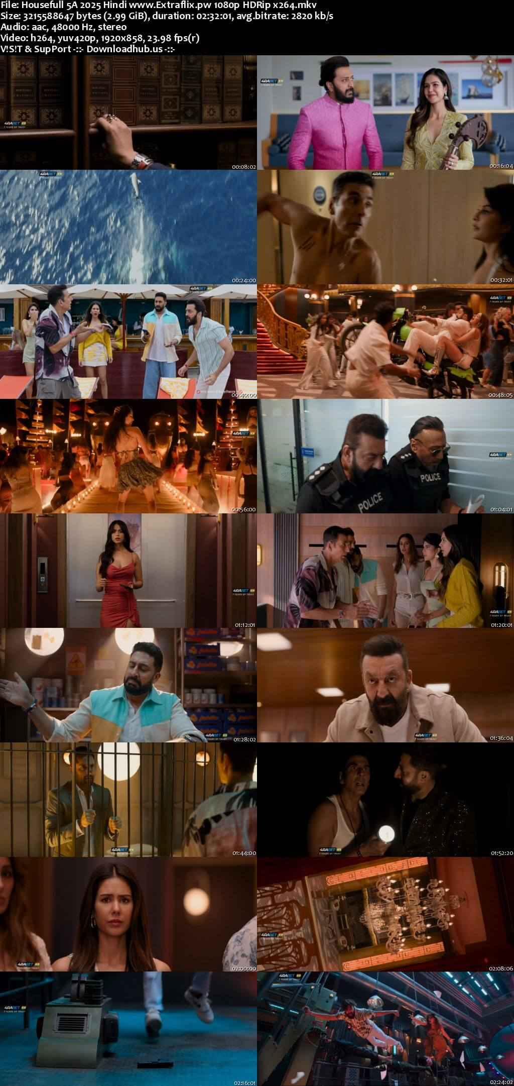 Housefull 5A 2025 Hindi Movie DD2.0 1080p 720p 480p HDRip x264 HEVC Housefull 5A 2025 Hindi Movie DD2.0 1080p 720p 480p HDRip x264 HEVC
