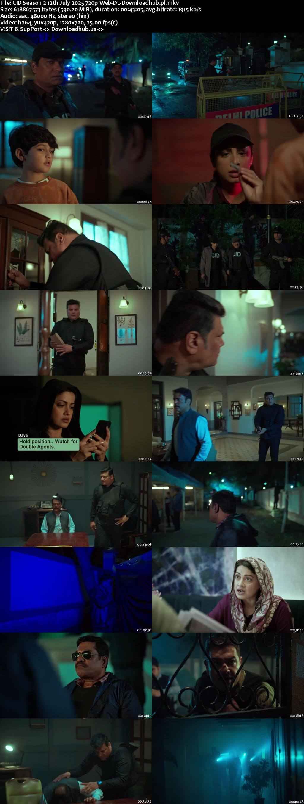 CID Season 2 12 July 2025 Episode 59 Web-DL 720p 480p CID Season 2 12 July 2025 Episode 59 Web-DL 720p 480p