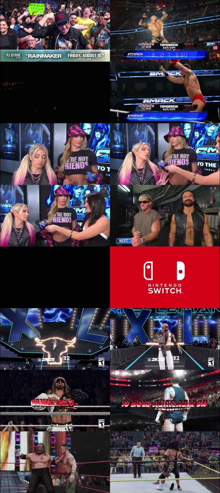 WWE Friday Night Smackdown 1st August 2025 WEBRip 480p Full Show Download