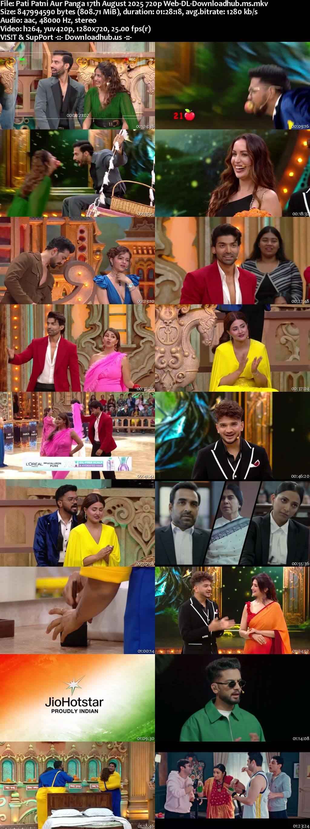 Pati Patni Aur Panga 17 August 2025 Episode 6 Web-DL 720p 480p Pati Patni Aur Panga 17 August 2025 Episode 6 Web-DL 720p 480p