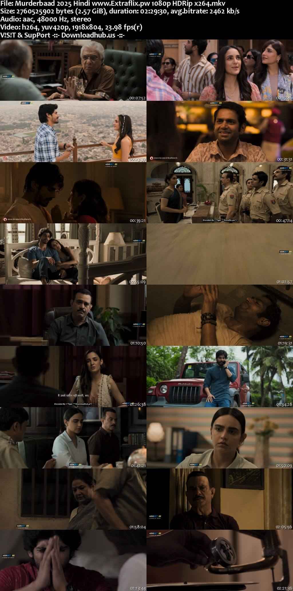 Murderbaad 2025 Hindi Movie DD2.0 1080p 720p 480p HDRip x264 HEVC