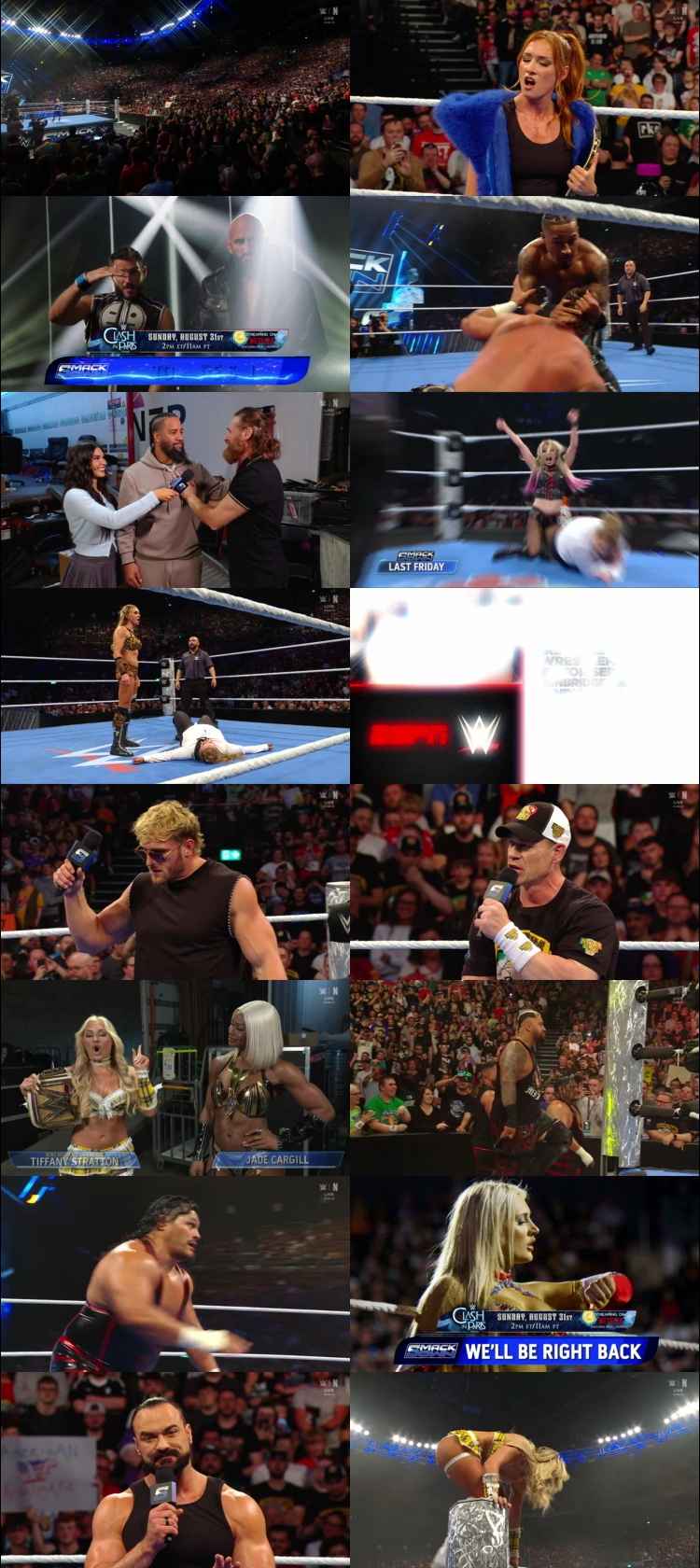 WWE Friday Night Smackdown 22th August 2025 WEBRip 480p Full Show Download