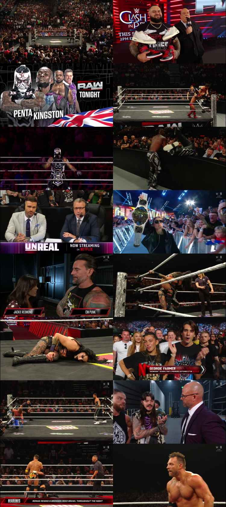 WWE Monday Night Raw 18th August 2025 1080p 720p 550MB WEBRip 480p
