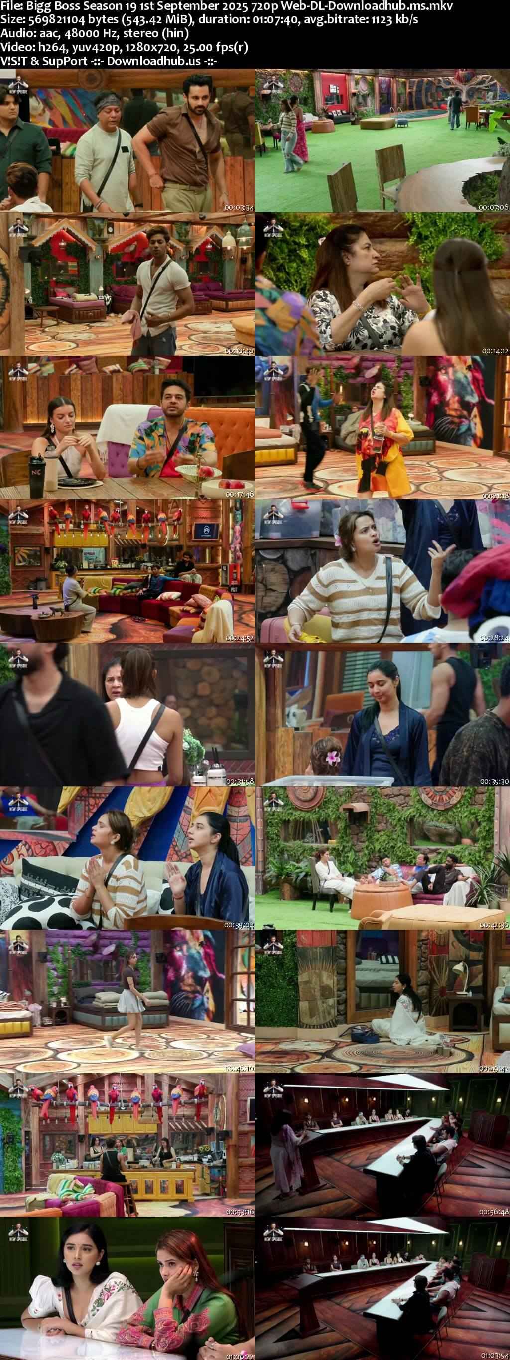 Bigg Boss Season 19 1 September 2025 Episode 9 Web-DL 720p 480p Bigg Boss Season 19 1 September 2025 Episode 9 Web-DL 720p 480p