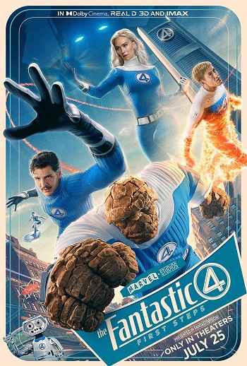 The Fantastic Four First Steps 2025 Hindi Clean Movie DD2.0 1080p 720p 480p HDRip x264 HEVC
