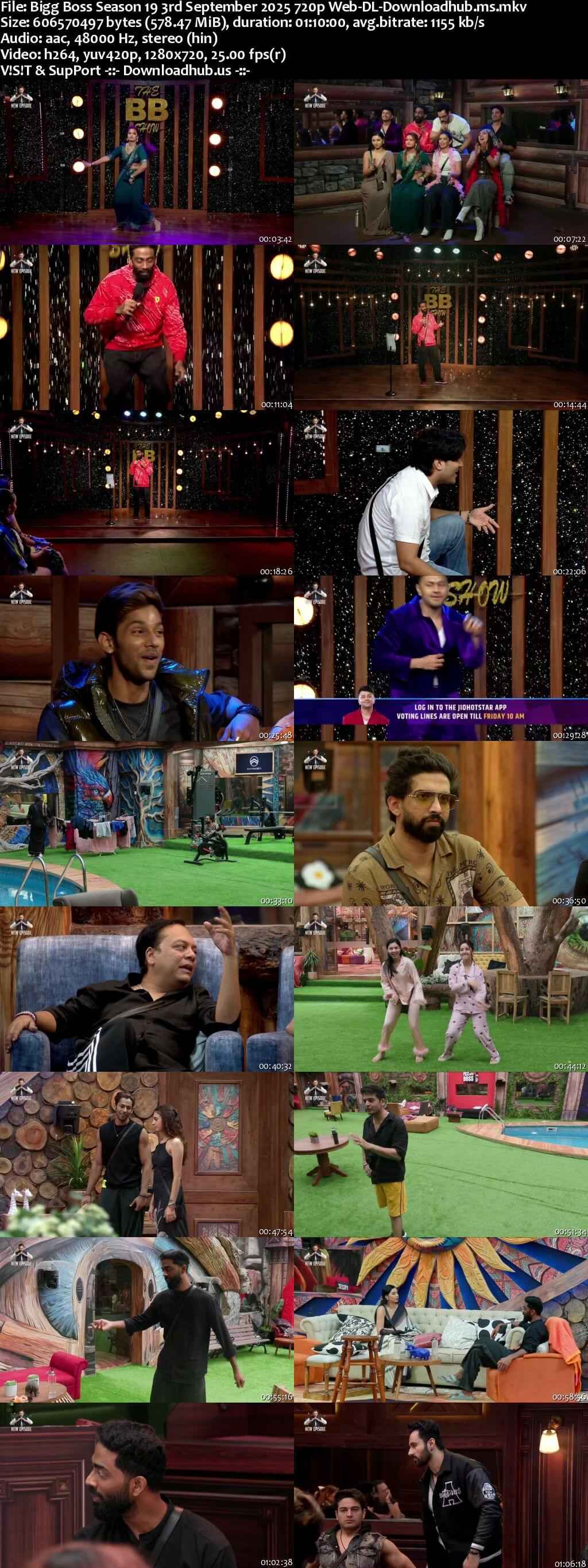 Bigg Boss Season 19 3 September 2025 Episode 11 Web-DL 720p 480p Bigg Boss Season 19 3 September 2025 Episode 11 Web-DL 720p 480p
