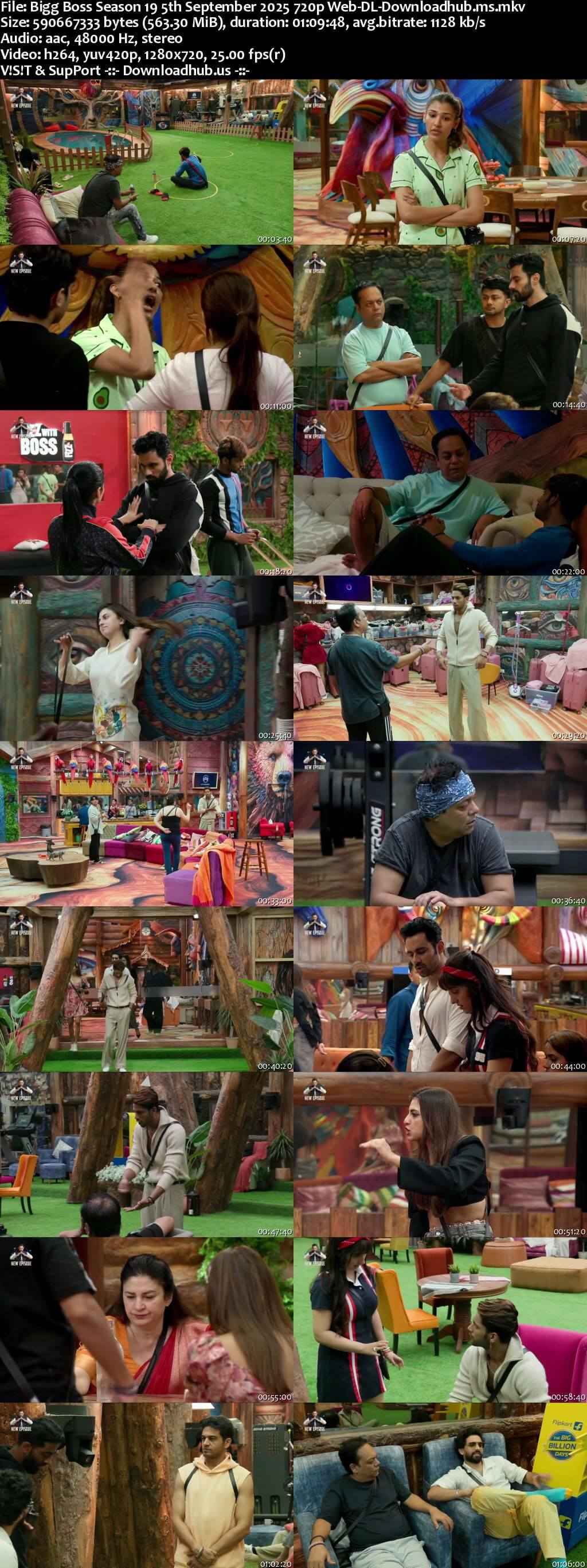 Bigg Boss Season 19 5 September 2025 Episode 13 Web-DL 720p 480p Bigg Boss Season 19 5 September 2025 Episode 13 Web-DL 720p 480p
