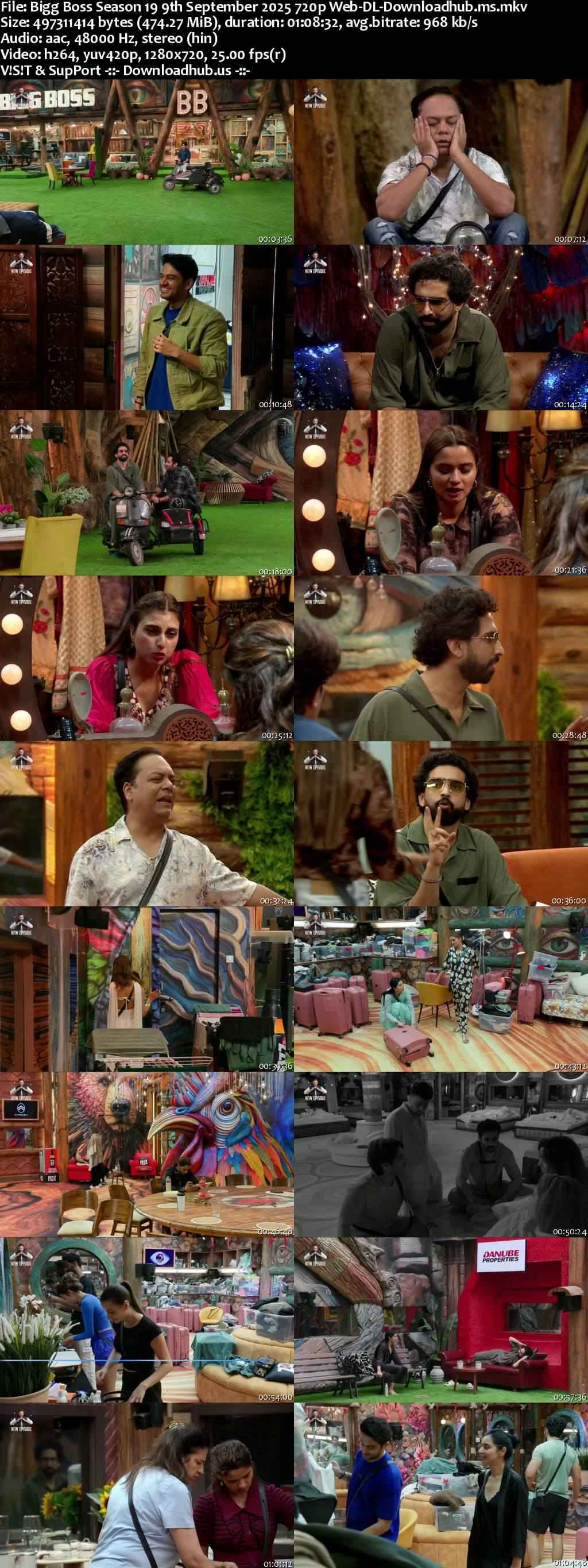 Bigg Boss Season 19 9 September 2025 Episode 17 Web-DL 720p 480p Bigg Boss Season 19 9 September 2025 Episode 17 Web-DL 720p 480p