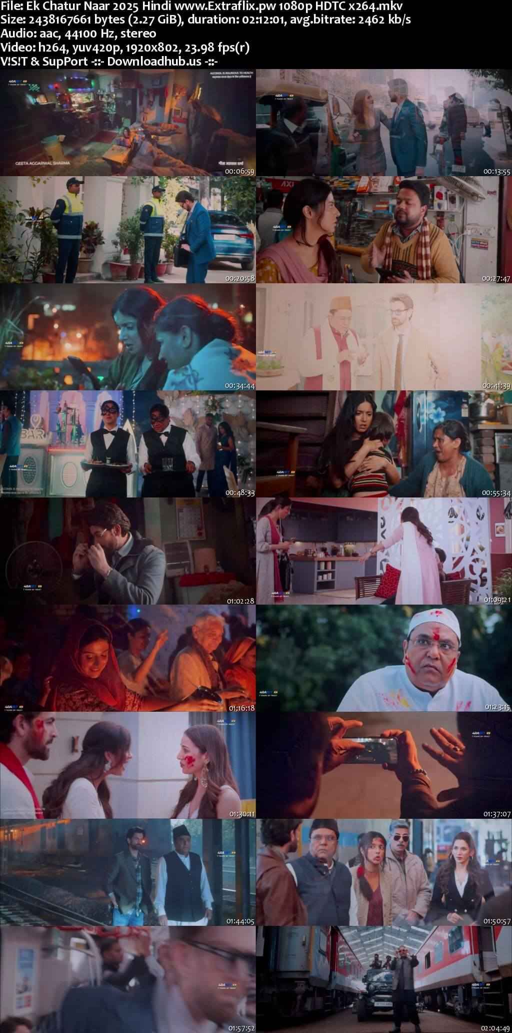 Ek Chatur Naar 2025 Hindi Movie 1080p 720p 480p HDTC x264 HEVC Ek Chatur Naar 2025 Hindi Movie 1080p 720p 480p HDTC x264 HEVC