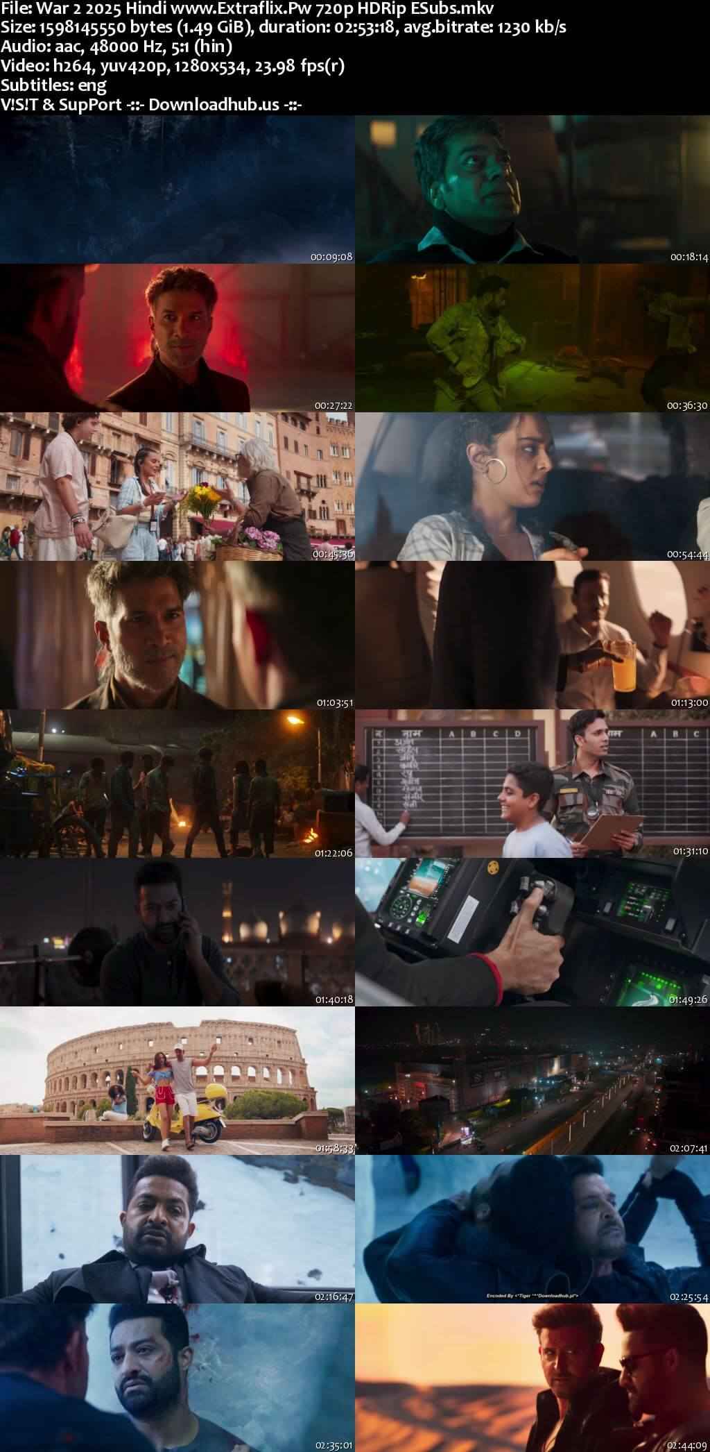 War 2 2025 Hindi Movie DD5.1 4k 1080p 720p 480p HDRip ESubs x264 HEVC War 2 2025 Hindi Movie DD5.1 4k 1080p 720p 480p HDRip ESubs x264 HEVC