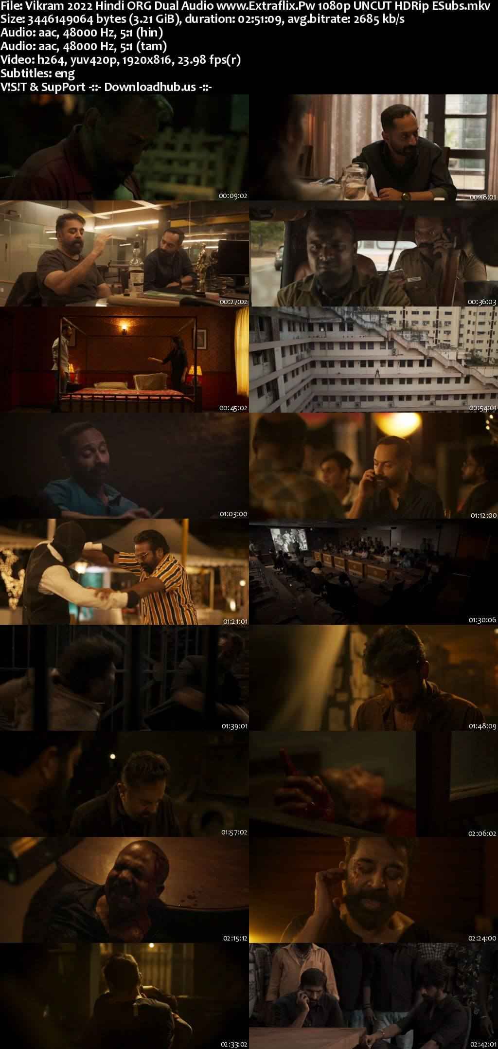Vikram 2022 Hindi ORG Dual Audio Movie DD5.1 4k 1080p 720p 480p UNCUT HDRip ESubs x264 HEVC Vikram 2022 Hindi ORG Dual Audio Movie DD5.1 4k 1080p 720p 480p UNCUT HDRip ESubs x264 HEVC
